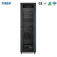 Armoire réseau FINEN 19 pouces, charge statique 300 kg, SPCC, sortie directe usine, garantie 1 an, personnalisation acceptée, réduction pour les achats en gros