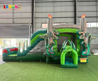 Langko Gonflables Hupfburg Dmuchany Zamek Castel Gonflabil Dragon Bounce House avec toboggan