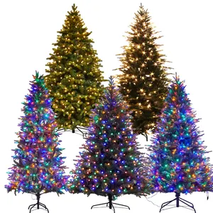 ड्यूयू आधुनिक प्रीमियम होम सजावट हस्तनिर्मित कृत्रिम xmas इनडोर शानदार क्रिसमस ट्री