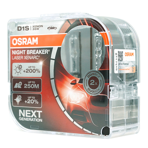 หลอดไฟ <span class=keywords><strong>OSRAM</strong></span> 66140XNL D1S 12V 35W Xenarc <span class=keywords><strong>Night</strong></span> <span class=keywords><strong>Breaker</strong></span> Laser ความสว่างสูงกว่า ผลิตในประเทศเยอรมนี - Product Image 2