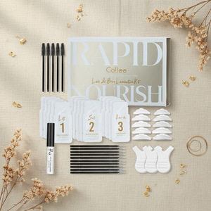 Kit de lifting et teinture des sourcils et des <span class=keywords><strong>cils</strong></span> Gollee 2-en-1 - DIY à domicile et en salon - Kératine liquide sans odeur - Semi-permanent - Product Image 1