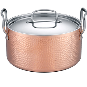 Recién llegado, juego de utensilios de cocina de acero inoxidable ecológico, sin revestimiento, ollas de cocina para el hogar, sartenes, cacerola Wok Cooper - Product Image 1