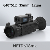 Lunette de vision thermique Sytong AM06-35LRF avec détecteur 640*512 et télémètre laser pour les sports de plein air