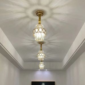 Nouvel arrivage de plafonnier en cristal oem abat-jour applique cage garde forme créative k9 plafonnier en cristal clair - Product Image 6