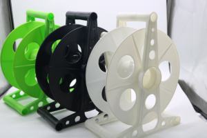 Alta qualità di plastica portatile fornitore di iniezione salvaspazio di spazio PP plastica appeso bobina per corda di stoccaggio Display - Product Image 6