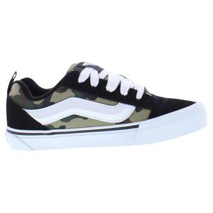 Vans Knu Skool Gs Chaussures pour garçons Camouflage Noir Vert Skateboarding - Product Image 2
