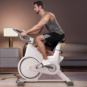 Vélo de spinning d'intérieur pour salle de sport à domicile en gros avec système de freinage magnétique, vélo d'exercice silencieux, entraînement cardio, équipement de fitness - Product Image 5