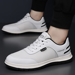 Chaussures de course en maille pour hommes, légères, respirantes, confortables, baskets de marche, chaussures de sport décontractées à la mode - Product Image 2