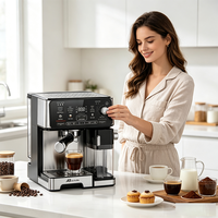 Cafetera Espresso Compacta Anbolife de 20 Bares con Función Táctil, Pantalla de Temperatura y Función de Precalentamiento OEM