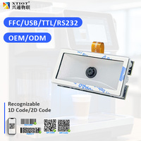 Module de scanner de code QR miniature XTIOT 40 X 20 X 11 mm pour appareils OEM compacts XT206M1
