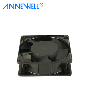 ANNEWELL 120x120x38mm 110V 220V <span class=keywords><strong>AC</strong></span> Ventilateur en alliage d'aluminium haute résistance à la température Cadre métallique Ventilateur axial pour réfrigérateur Four - Product Image 4