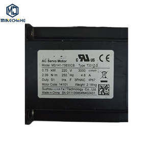 มอเตอร์เซอร์โว AC MS1H1-100B30CB-T331Z-S MS1H1-40B30CB-T331Z-S สำหรับ MS1H1-75B30CB-T331Z-S ควบคุมการเคลื่อนไหวในอุตสาหกรรม - Product Image 1
