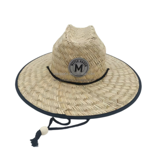 Chapeau <span class=keywords><strong>de</strong></span> soleil <span class=keywords><strong>en</strong></span> paille naturelle durable et respirant avec logo personnalisé, large bord, protection UV pour la <span class=keywords><strong>plage</strong></span>, la pêche et les activités <span class=keywords><strong>de</strong></span> plein air - Product Image 2