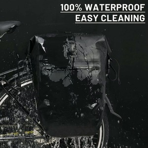 Sac de Selle de Vélo de Route et de <span class=keywords><strong>VTT</strong></span> Imperméable en TPU à la Mode 20-36L Voyage en Plein Air Cyclisme <span class=keywords><strong>Porte</strong></span>-Bagages Arrière Unisexe Accessoires de Vélo - Product Image 5