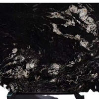 Comptoirs de cuisine en noir poli au prix le plus bas vente en gros dalles de sol en marbre Marquina noir naturel vanité de salle de bain