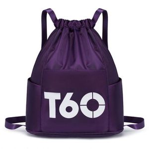 Custom Logo <b>Drawstring</b> Basketball <b>Backpack</b> Sport Bag <b>Backpack</b> Waterproof Fitness Bag for Men and Women - Product Image 4