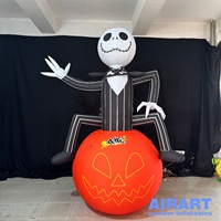 Costume gonflable personnalisé de citrouille pour homme, idéal pour les événements promotionnels en centre commercial ou les activités commerciales d'Halloween