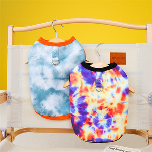 Pakaian anjing hewan peliharaan baru musim gugur musim dingin 2023 pakaian anjing hewan peliharaan lucu Teddy Pomeranian rompi terang multiwarna - Product Image 2