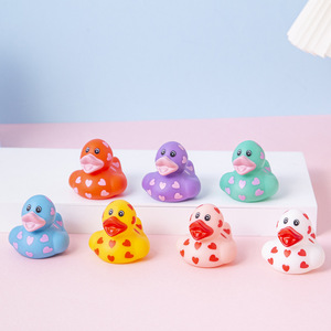 Promotional <strong>Floating</strong> Printed Ducky Bathtub Squeaky Bath Custom 3 Inch Small Rubber <strong>Ducks</strong> with logo Bulk 4 Inch Manufacturers - Product Image 1