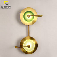 Applique Murale LED en Verre de Luxe Créative Postmoderne Nordique pour Salon, Couloir, Chambre à Coucher, Chevet, Escalier