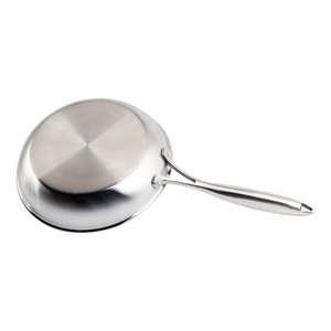 Triply Stainless Steel Non Stick <b>Frying</b> <b>Pan</b> <b>Set</b> Ceramic Coating Induction Gas Electric Cookware Round - Product Image 2