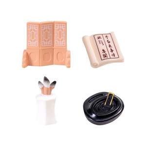 weij Micro-paisaje de estilo antiguo, casa de muñecas con temática poética y de Libro Li Bai, accesorios decorativos DIY para jardinería, miniatura S - Product Image 5