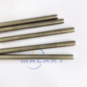 MALAXY m4 m5 m6 m8 m10 m12 m16 m20 1 2 3 4 5 8 6mm 8mm 10mm 12mm hollow booker stud stainless steel all thread threaded rod