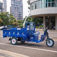 Tricycle électrique à 3 roues Meiyun, carrosserie ouverte, charge utile élevée 400 kg