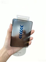 Verre trempé sérigraphié haute définition anti-espionnage, anti-reflet, anti-poussière, avec positionnement précis pour iPhone Duo