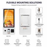Kiosco Inteligente con Pantalla Táctil Android de 32 Pulgadas para Restaurante, Sistema de Pedidos de Autoservicio y Pago