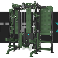 Machine Smith Commerciale avec Cadre en Acier Robuste, Technologie de Découpe Laser pour Salle de Sport à Domicile/Garage, Rack de Musculation Domestique