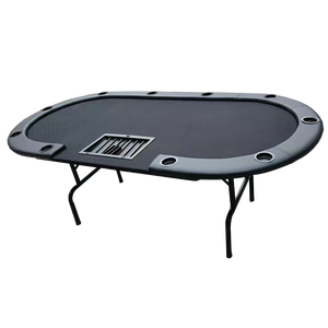 Professional Luxury Texas Baccarat Clay Iron ABS Brass Frame Customizable Casino <strong>Poker</strong> <strong>Table</strong> and Mahjong <strong>Table</strong> - Product Image 3