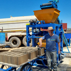 <span class=keywords><strong>QT4</strong></span>-24 nhỏ giá rẻ CHB rỗng khối bê tông Máy làm pondeuse de briques Manuel - Product Image 6