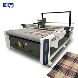 เครื่องตัดผ้าอัตโนมัติ REMEYA แบบลูกกลิ้งพร้อมระบบป้อนผ้า CNC สำหรับผ้าม่านม้วนแบบ Zebra - Product Image 1