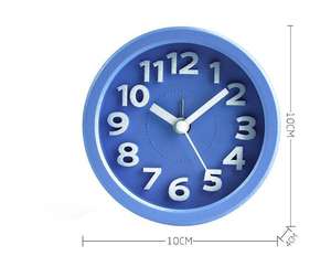 Allarme creativo scandinavo bambini studenti comodino camera da letto con amaretto rotondo sveglia digitale <span class=keywords><strong>Stereo</strong></span> - Product Image 5