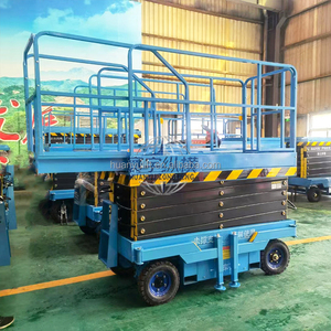 मोबाइल कैंची लिफ्ट हवाई काम के लिए हाइड्रोलिक तौबल लिफ्ट मंच - Product Image 4