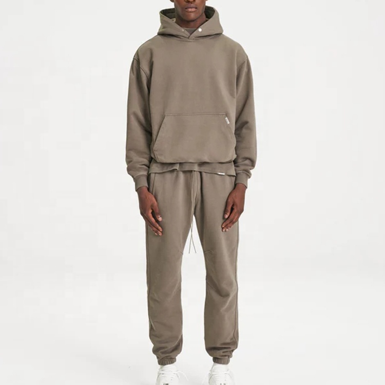 Cotton Heavyweight Oversized Printed Tracksuit