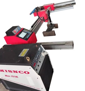 เครื่องตัดพลาสม่า CNC แบบพกพา ระบบตัดด้วยหัวตัดคู่ ระบบตัดด้วยเปลวไฟ - Product Image 2