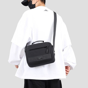 Sac à bandoulière Oxford personnalisé avec logo, sac à bandoulière imperméable pour hommes et garçons, sac de voyage décontracté, sac de poitrine - Product Image 5