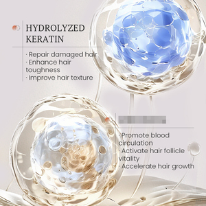 เซรั่มบำรุงเส้นผมและเครา KORMESIC 30 มล. ขายส่ง เซรั่มออร์แกนิคเคราติน ซ่อมแซมเส้นผมที่เสียหาย ป้องกันผมร่วง กระตุ้นการเจริญเติบโตของเส้นผม - Product Image 4
