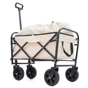 DB Heavy Duty plegable Carro de playa utilidad y carro de comestibles para acampar y comprar - Product Image 1