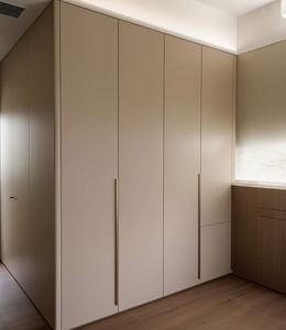 Armoire de style moderne du milieu du siècle, armoire de chambre à coucher personnalisée, meubles de vestiaire conçus sur mesure - Product Image 5