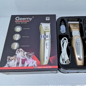 Tondeuse à <span class=keywords><strong>cheveux</strong></span> rechargeable professionnelle GEEMY GM635 <span class=keywords><strong>2022</strong></span>, tondeuse électrique pour animaux <span class=keywords><strong>de</strong></span> compagnie - Product Image 1