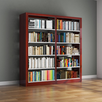 Étagère à livres en acier blanc moderne, directement de l'usine |   Bibliothèque robuste pour le bureau à domicile et le rangement du salon