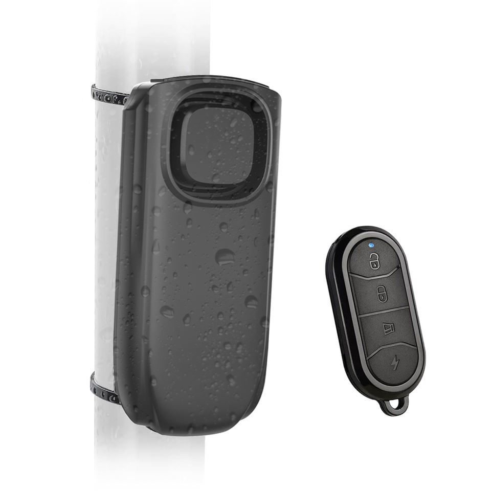 Rupse 113dB Bike Alarm System – IP66 Waterproof – Vibration Sensor
