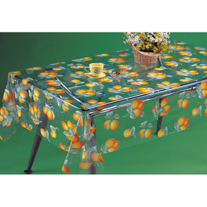 Tovaglia in vinile trasparente con motivo floreale - Product Image 6