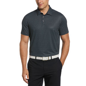 Camisetas de golf de negocios de manga corta de alta calidad para hombre, Polo bordado de tela de poliéster transpirable para verano, logotipo personalizado - Product Image 3