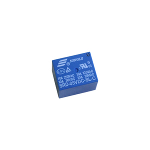 Relé de Potencia de Circuito Integrado DIP-5 de Montaje Superficial, Serie <span class=keywords><strong>SRD</strong></span> Original <span class=keywords><strong>SRD</strong></span>-05VDC-SL-C - Product Image 1