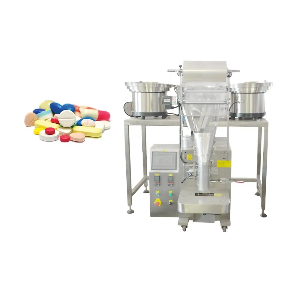 Automatic Pharmaceutical Drugs Pill Pouch Packing Packaging Machine