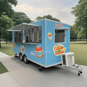 Camión Cafetería 2025, Carrito de Barbacoa, Remolque de Cocina Móvil, Remolques de Comida para Hot Dogs y Barbacoa - Product Image 2